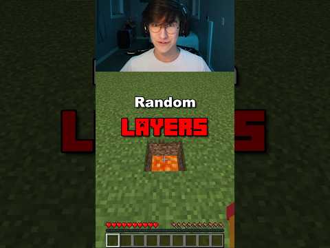 Minecraft, But The World Has Random Layers ?