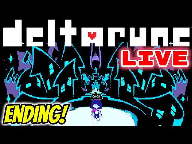 Deltarune Live Stream ? THE END | Deltarune Gameplay Part 6 | Deltarune Chapter 1 Ending