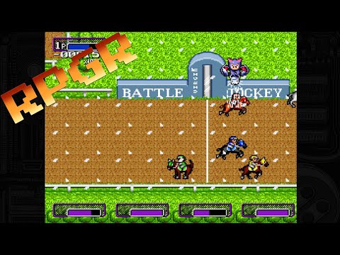 Battle Jockey - Nintendo SNES SFC - Review / Let's Play / Reaction