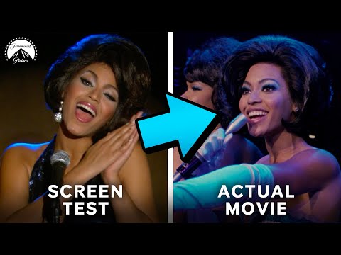 Beyoncé Behind The Scenes of Dreamgirls: Screen Test vs. Movie Scene