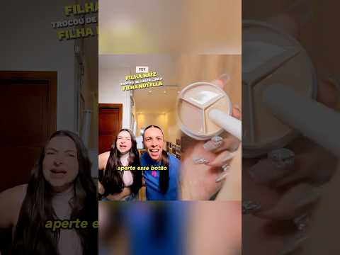 POV filha raiz trocou de lugar com a filha nutella 🙂↔️ #humor #amigas