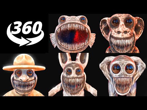 Experience All Terrifying ZOONOMALY 360 Jumpscares!