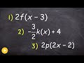 Transformations of Functions