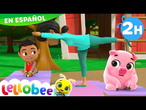 Yoga | Canciones Infantiles Lellobee | Educación temprana