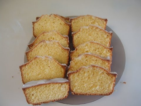 Вкусный пышный Лимонный кекс