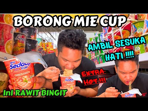 BORONG ATAU GAK YA ?? Pilihan Ada Di Tangan Ical | Mie Cup RAWIT BINGIT Mie Sedap Indo