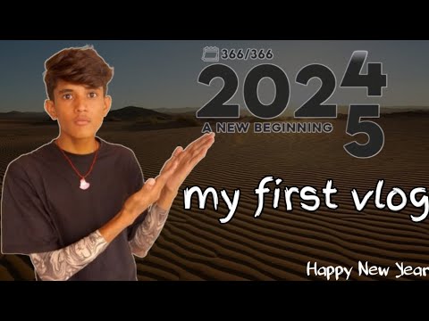 My First Vlog ❤️ #2025