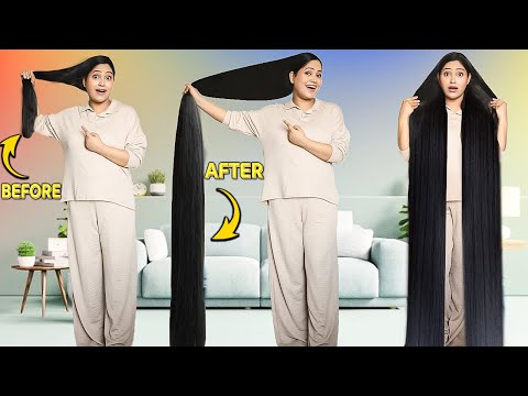 24 Hours My Haircare Routine For Strong & Long Hair 😱 Full Demo Of Shampoo, Diy Conditioner, oil