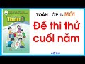 Bài kiểm tra Toán lớp 1