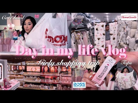 SHOP WITH ME + GIRLY COLLECTIVE HAUL | ulta, tj maxx, homegoods, & ross (the cutest finds!!)