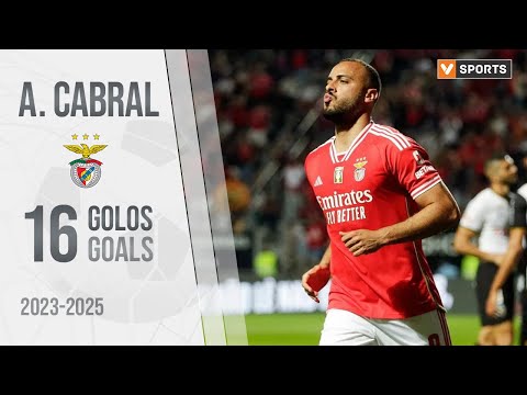 Arthur Cabral: 16 golos pelo Benfica (2023-2025)