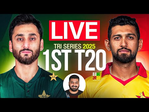 Pak vs ZIM Live Match Today: Pakistan vs Zimbabwe T20 Tri Series 2025 Live Score and Commentary