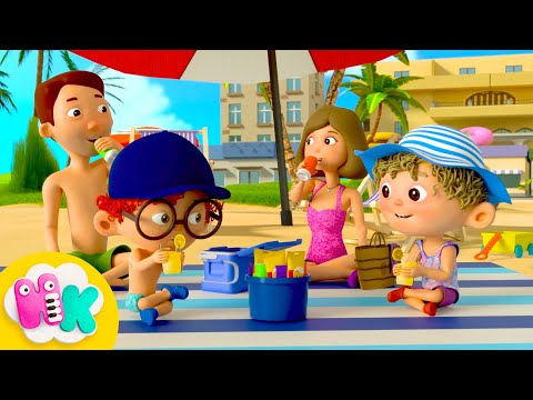 Piosenka z plaży 🏖️☀️ Letnia piosenka dla dzieci | HeyKids
