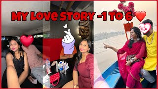 My Real Love Story Part 1-6 ❤️ | Foodbook by Aditi Real Life Story & Boyfriend Reveal