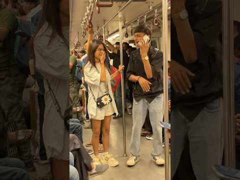 बुड़िया.prank in 🚇metro😂🤣🤪#viralvideo #trending #funny #voice #pranks #shorte #videos #foryou
