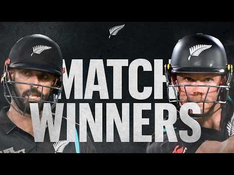 Mitchell And Phillips Powerful 139 Partnership | BLACKCAPS v Pakistan T20I 2024