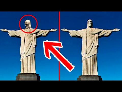 7 Estatuas De Jesús Moviéndose Captados en Video