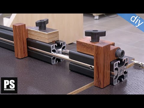 Homemade T-Track Flip Stop & Extendable Fence