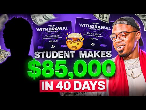 A Student Went From A 9-5 to $85,000 in 40 Days, So I Analyzed Every Trade