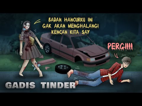 Misteri Gadis Tinder - Awalnya Manis ternyata Iblis #HORORMISTERI | Kartun Hantu, Animasi Sekolah