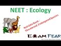 Red Data Book and Endangered Species
