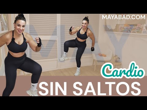 12 min Ejercicios de CARDIO INTENSO - Sin Saltos - para QUEMAR MUCHA GRASA | video 1700 May Abad