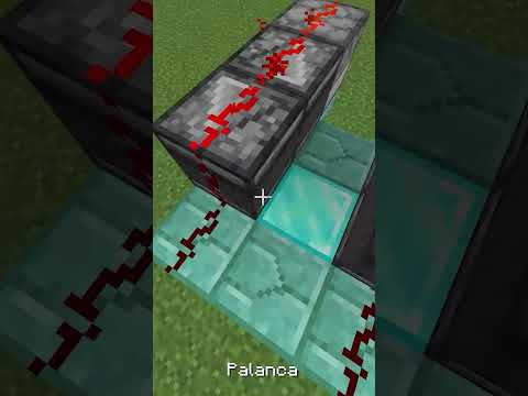 Minecraft como hacer un cañon doble #shorts