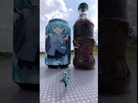 Ultraman fights monsters Hatsune Miku rescues the sealed Ultraman and fights monsters Hatsune Mi
