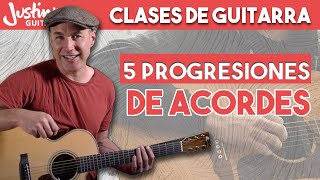 ¡5 progresiones de acordes que REALMENTE debes conocer!