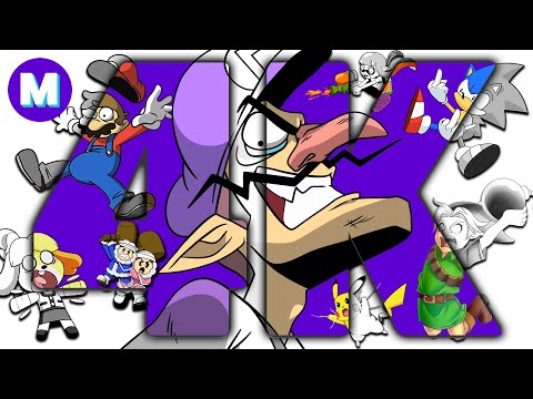 🎵 Waluigi vs Smash - NEW CHARACTERS - 4K Rap Battle 🎵