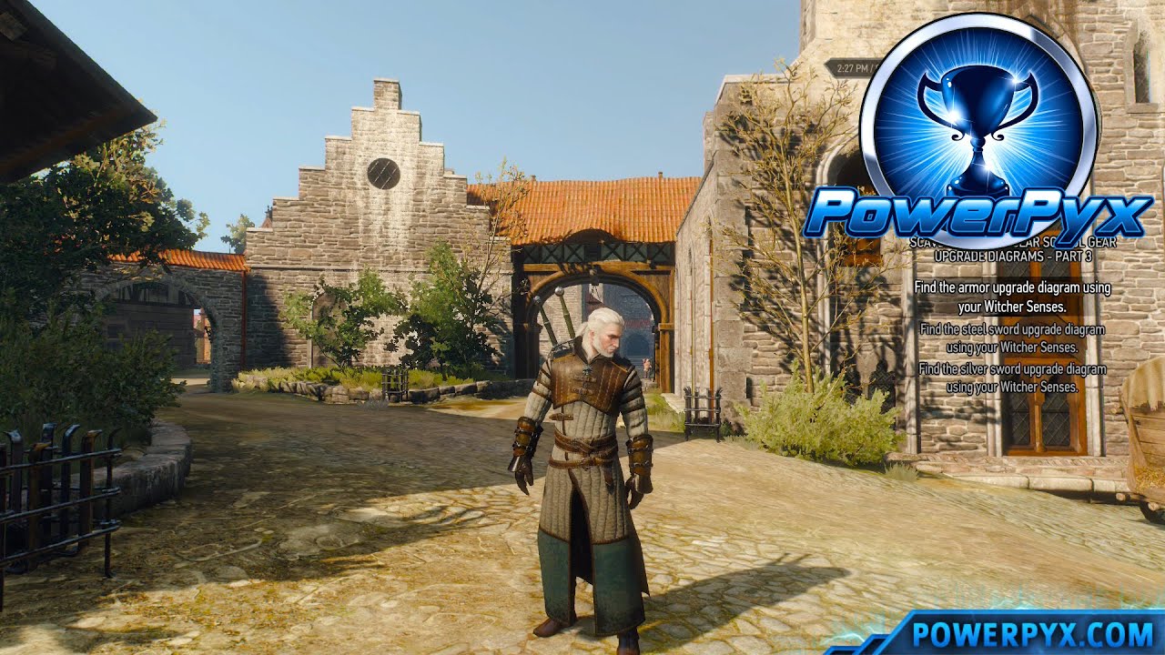 The Witcher 3 Wild Hunt - Enhanced Ursine Witcher Gear Set Locations (Upgrade Diagrams)