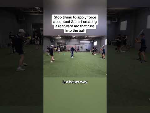 One Commonality Among The Best Hitters In The World - They Do Not Apply Force Out Front