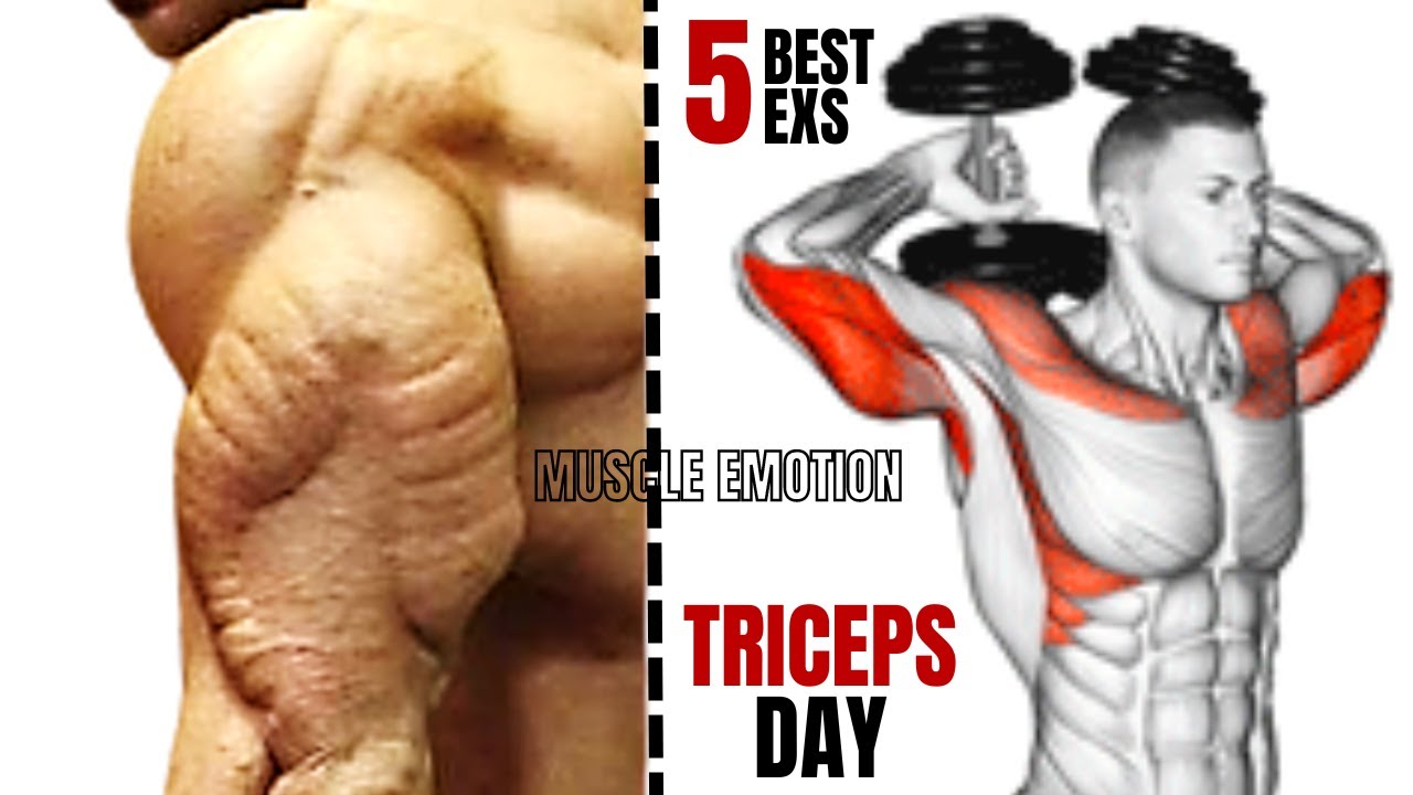 5 BEST TRICEPS WORKOUT AT GYM