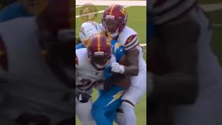 Quan Martin Forces Quentin Johnston to Fumble  | Game-Turning Play - #Commanders vs #Chargers