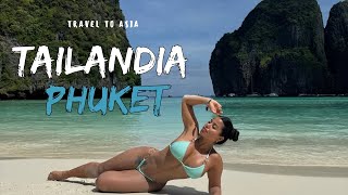 Tailandia Phuket: Mi viaje soñado a Islas Phi Phi, elefantes, playas y fiesta - My Travel Dream 🇹🇭🐘