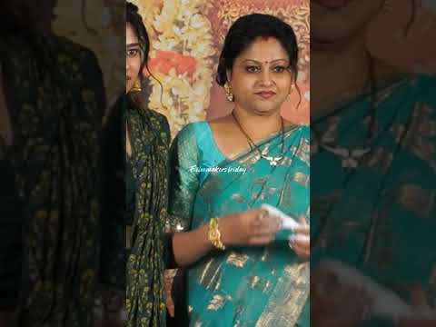 Senior actress #rashi garu spotted at a movie event