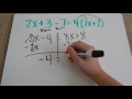 Solving Multi-Step Equations with Variables on Both Sides
