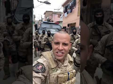 BOPE manda um recado sobre as recentes operações #bope #shortvideo #policia