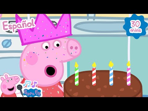 Canción de feliz cumpleaños | Canciones infantiles | Peppa Pig Spanish | Peppa Pig en Español