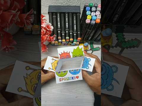 Dancing Sprunki characters viral | Sprunki | Sonic #art #fypシ゚ #satisfying #1m