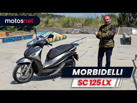 🛵 Morbidelli  SC 125 LX / Prueba / 4K / motos.net