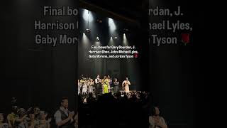 One last bow