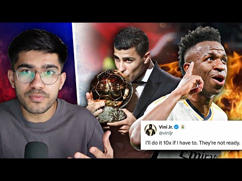 RODRI WINS BALLON D'OR 2024! Vinicius Robbed?