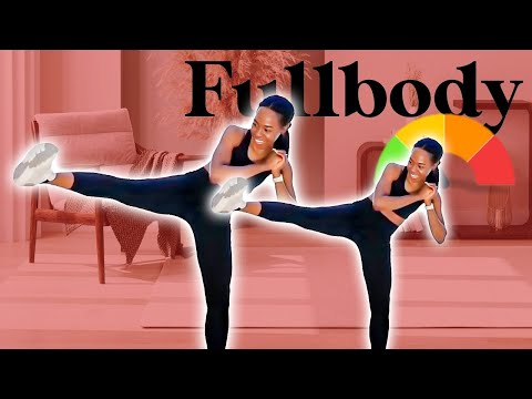 10-Minute Full Body Workout | Standing Exercises with Music