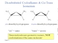 Stability of Cis and Trans Isomers