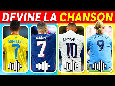 Devine qui CHANTE...? 🔊 CHANSON + MAILLOT + ÉMOJIS 👕 🤔 Ronaldo, Mbappé, Neymar, Haaland