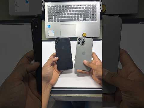 Cliente enviou um XS Max pra gente com a missão de transformamos ele em iPhone 15 pro Max  #iphone