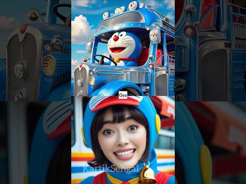 Alexa I want doraemon bus #shorts