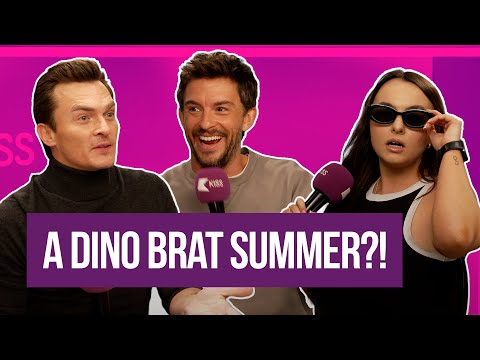 100 men vs 1 Dinosaur, Brat Summer & BTS of Jurassic World | Jonathan Bailey and Rupert Friend