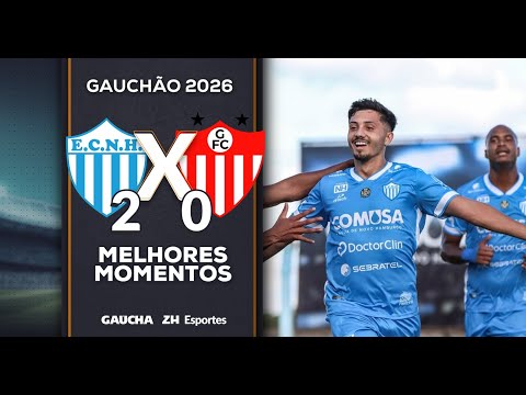 Novo Hamburgo-RS 2 x 0 Guarany de Bagé-RS